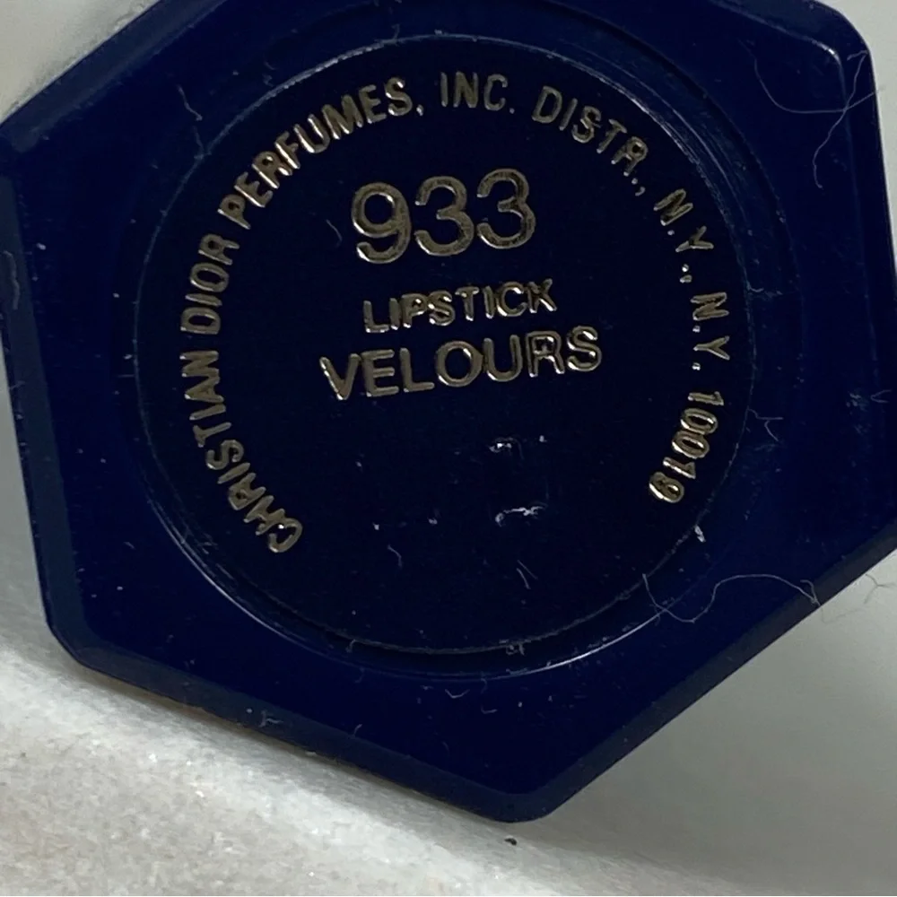 Christian Dior 933 Velours lipstick satin finish Rare discontinued color